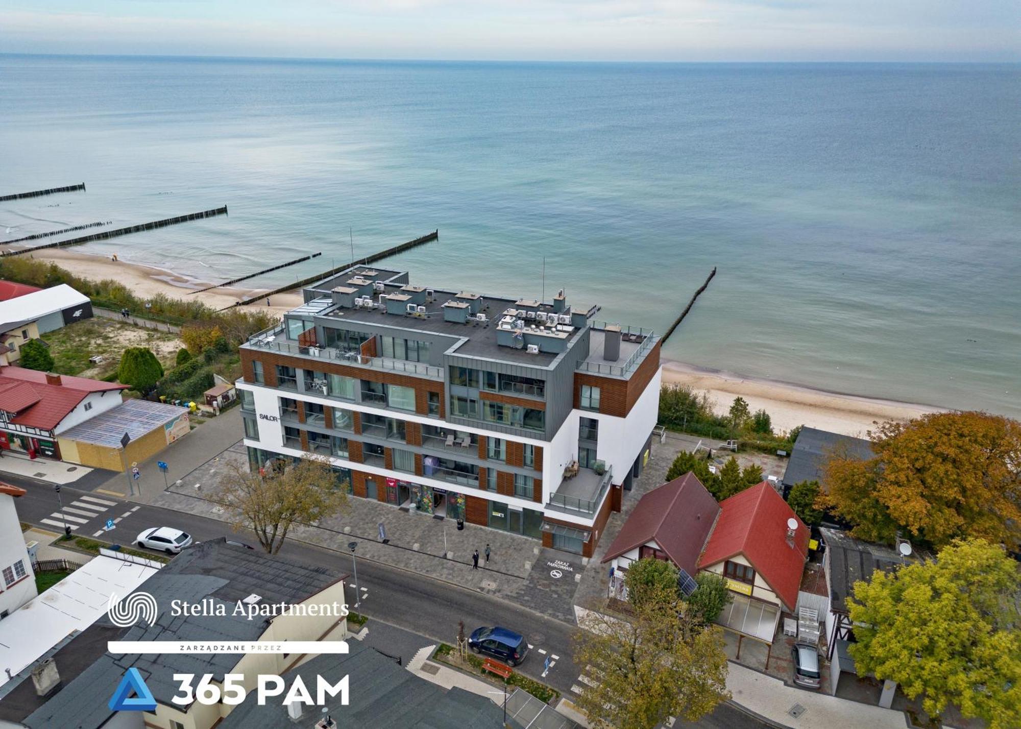 Apartmán Sailor - Z Widokiem Na Morze - 365Pam Ustronie Morskie Exteriér fotografie