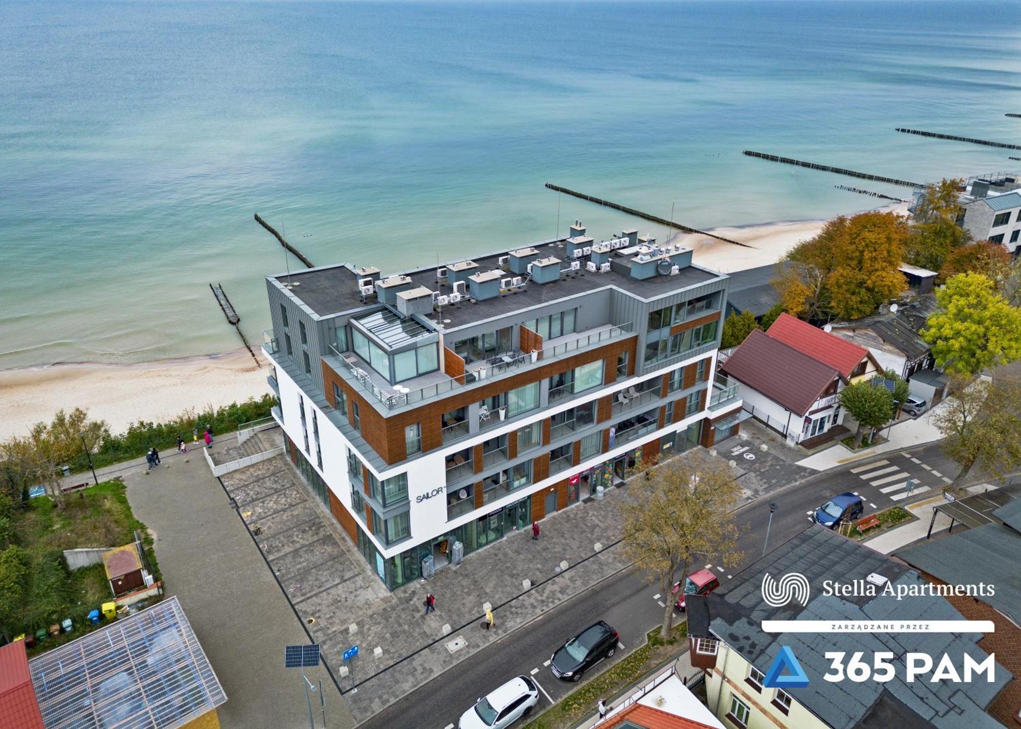 Apartmán Sailor - Z Widokiem Na Morze - 365Pam Ustronie Morskie Exteriér fotografie